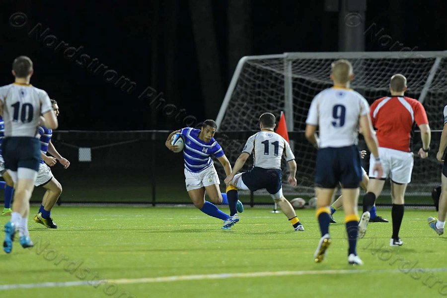 Wheaton Men\'s Rugby vs Mass Maritime.  Photo by Keith Nordstrom
